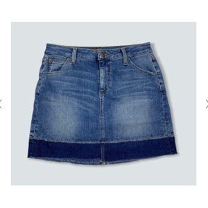 $125 Joe's Jeans Wasteland High Rise Denim Skirt Size W 27